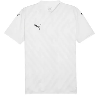 Puma - "Teamglory" T-Shirt für Herren, Jersey (Weiß/Schwarz/Grau)