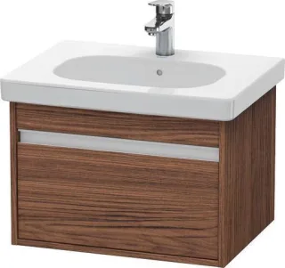 Duravit Ketho Waschtischunterbau wandhängend Nussbaum dunkel Matt 600x455x410 mm - KT667002121 KT667002121