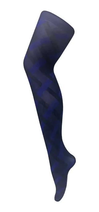 Sock Snob - Farbige 80 Denier blickdichte Damenstrumpfhose - Cable