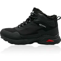 Nowaland gefütterte Trekkingschuhe Outdoorschuhe Wanderstiefel Isolierende Innenfütterung, Softshell-Obermaterial