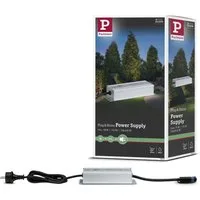 Paulmann Outdoor Plug & Shine Power Supply Silber Alu Trafo (IP67 150W 24V DC)