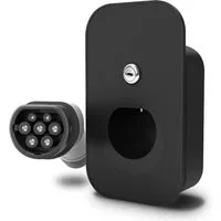 Parkwächter Elektroauto-Ladestation Kabel-Organizer für Wallbox mit Schloss für EV Ladekabel-Stecker Typ 2