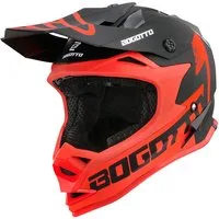 Bogotto Motocrosshelm V321 Soulcatcher Motocross Helm, Notfallsystem-Polsterung (EQRS)