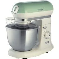 Vintage Green Küchenmaschine 1588 hellgrün/creme, 1.200 Watt