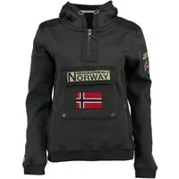 Geographical Norway Kapuzenpullover Gymclass by leyoley mit großer Bauchtasche und warmer Kapuze