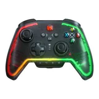 BIGBIGWON Rainbow 2 Pro RGB Elite Controller Tri-mode Gaming With Hall Effect Triiger and ALPS Joystick 2.4G bluetooth W