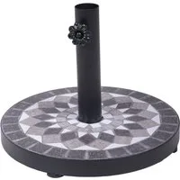 Garden Pleasure Schirmhalter Schirmständer JALUA, für Stöcke bis Ø 4 mm
