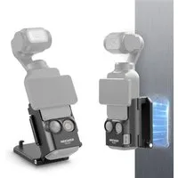Neewer Action Cam-Halterung AC015 Magnetische Halterung für DJI Osmo Pocket 3 Erweiterungsadapter, (Packung, 180° einstellbarer Winkel)