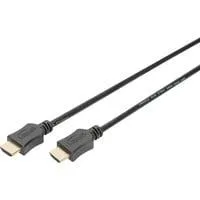 HDMI High Speed Anschlusskabel, mit Ethernet, Full HD 1080i/p schwarz, 2 Meter, Standard