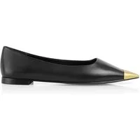 Marc Cain Collections Ballerina Blockabsatz, Pumps, Slipper, Abendschuh in eleganter, spitzer Form