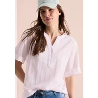 CECIL Shirtbluse aus reiner Baumwolle