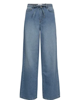 Nümph - NUBROOKLYN HR WIDE JEANS P3010 light blue denim - Gr. - 42