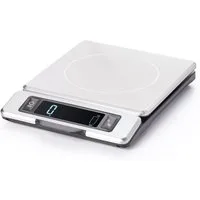 OXO SteeL Küchenwaage OXO 11lb/5kg Edelstahlwaage, (1-tlg), das ausziehbare Display ermöglicht einfaches, genaues Messen