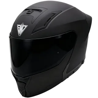 Broken Head Klapphelm BND Stealth + Schwarzes Visier