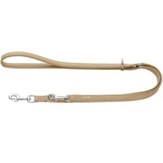 Hunter verstellbare Hundeführleine amalfi beige 1,5 cm