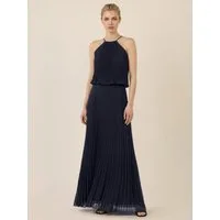 Apart Chiffonkleid mit Neckholder