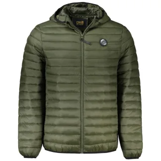 Cavalli Class Unifarbene Steppjacke in Grün