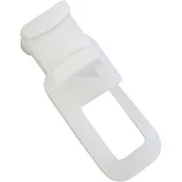 GARDINIA Klick-Gleiter Duo X-Gleiter, Gardinenschienen, Flächenvorhangschiene, Gardinenstangen, (25-St), Serie Flächenvorhang-Technik Atlanta 3-läufig