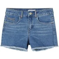 Name It Jeansshorts Name It Mädchen Sommer-Shorts hoch taillierte