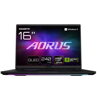 Gigabyte AORUS MASTER 16 6YJM5DEE65SP | aorus master 16 6yjm5dee65sp | 16" QHD OLED Display AMD Ryzen 9 9955X3D - AMD R9