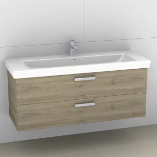 Artiqua 414 Waschtischunterschrank für Subway 2.0 7176D0 Sanremo Eiche quer NB, 414-WU2L-V75-7144-42 414-WU2L-V75-7144-428