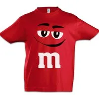 Urban Backwoods Print-Shirt M Red Kinder T-Shirt Gruppen Rot Kostüm M Fasching Karneval (1-tlg) Verkleidung Fastnacht Fassenacht Faschings-Shirt Helau