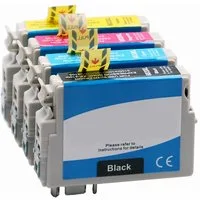 ABC Tintenpatrone (Set 4x kompatibel für Epson 604XL XP2200 XP2205 XP3200 XP3205 XP4200, XP3205 XP4200 XP4205 Workforce WF2910DWF WF2930DWF WF2935DWF WF2950DWF)