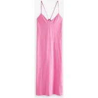 Next Midikleid Midikleid mit Spaghettiträgern aus Jersey (1-tlg)