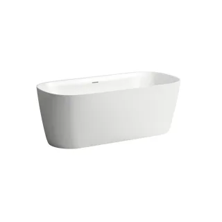 LAUFEN freistehende Badewanne MEDA 750x1600x590 Marbond weiß, H2211120000001 H2211120000001