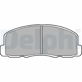 Delphi Bremsbel?ge vorne Mitsubishi Colt Cordia Galant Lancer Space Tredia