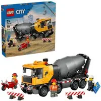 LEGO® Betonmischer (60478), LEGO City Konstruktionsspielsteine, (371 St), Made in Europe