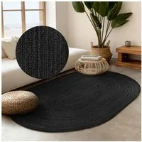 HANSE Home Teppich Rangpur Juteteppich, in rund und oval, oval, Höhe: 10 mm, handgewebt, 100% Jute, Natur, Wohnzimmer, Flur, Boho, Skandi