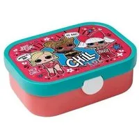 Mepal Lunchbox Brotdose für Schule & Ausflüge, 500 ml, kindgerechter Verschluss, PP/PCTG, Polypropylen, LOL Surprise Design, BPA frei, spülmaschinengeeignet, robuste Bauweise