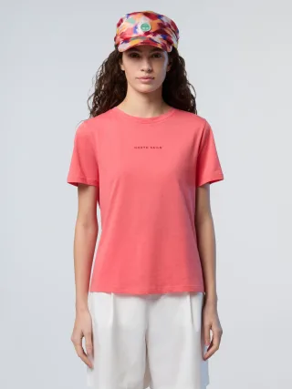 North Sails T-Shirt Mit farblich abgestimmtem North Sails-Print