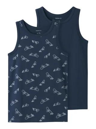 NAME IT - NKMTANK TOP 2P TITAN SKATER NOOS Titan - Gr. - 116