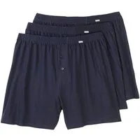 ADAMO Boxershorts Adamo Übergrößen Boxershorts dunkelblau 3er-Pack (Packung, 3-St., 3er-Pack)