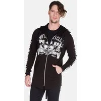 Cipo & Baxx Sweatjacke Strickjacken (1-tlg) mit Print,CK-239