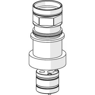 Hansa Verlängerungssatz 59913189 zu Wannenrandsystem, 30 mm, HM 3.5