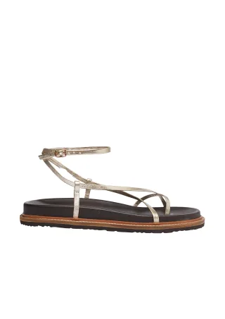 comma - Sandalen gold - Gr. - 37