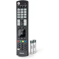 Hama Universal Ersatzfernbedienung für LG TV, lernfähig Universal-Fernbedienung (1-in-1)