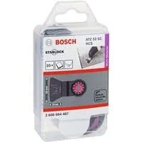 Schaber ATZ 52 SC Multi Material, biegesteif 10 Stück, HCS, Breite 52mm