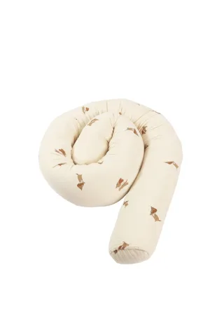 Leevje Bettschlange Little Dog - in Light Beige 200cm