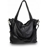 sanumi Tragetasche weicher italienischer Leder-Shopper
