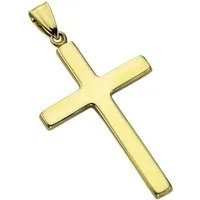 Fascination by Ellen K. Kettenanhänger Gold 333 Kreuz 41mm