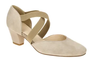 ara 12-33439 18 TOULOUSE Damen Riemchen Pumps Beige Sand Trichterabsatz 5cm