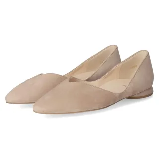 Högl Ballerinas  Taupe - Gr. 39 -  Echt Leder