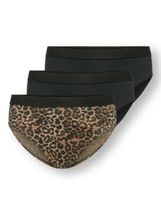 KIDS ONLY - KOGLOLA 3-PACK LOGO BRIEFS ACC NOOS Black - Gr. - 140