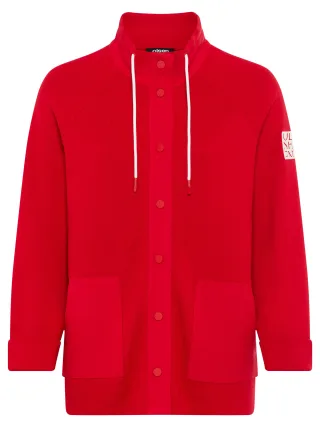 Olsen - Cardigan Long Sleeves french red - Gr. - 44