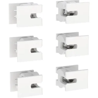 Geberit Montagepaket für Monolith Oberflächen 6 Korpusverbinder und 2 Fixierbolzen 242480001