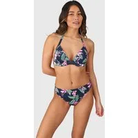 Brunotti Bügel-Bikini-Top Lisselot-Tropicana Women Bikini Top CLUB TROPICANA AQUA INDIGO BLUE